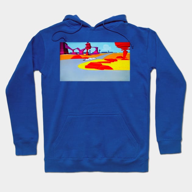 Highway runnery Hoodie by Wizard of Auth